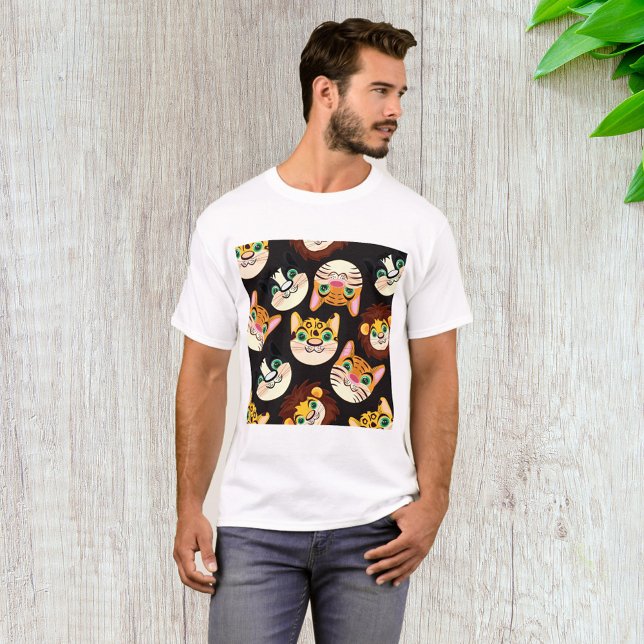 Cat Faces T-Shirt (Creator Uploaded)