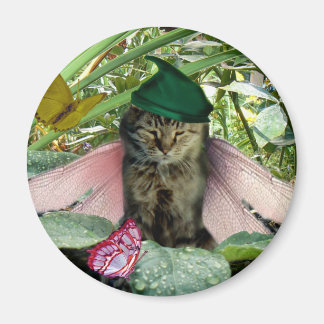Cat Fairy Elf Magnet