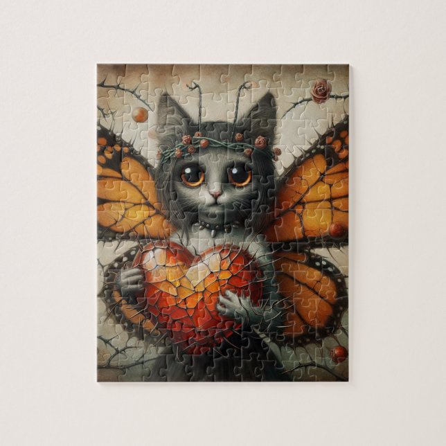 Cat Fairy Jigsaw Puzzle (Vertical)
