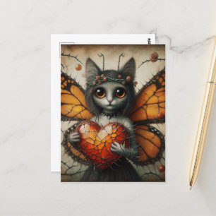 Cat Fairy Postcard