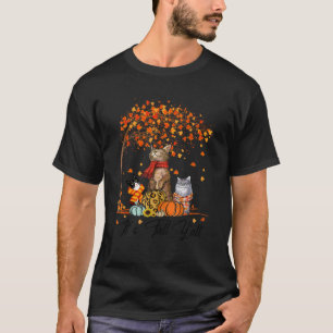 Cat Fall Gifts Men Women Kids  T-Shirt
