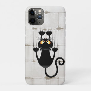Cat Falling down fun cartoon character Case-Mate iPhone Case