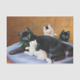 Cat Family by Sophie Sperlich Tissue Paper