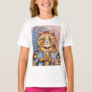 Cat Family   Louis Wain   T-Shirt