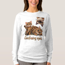 Cat Feline Trio in Bloom Cats Cute kitty stare 👀