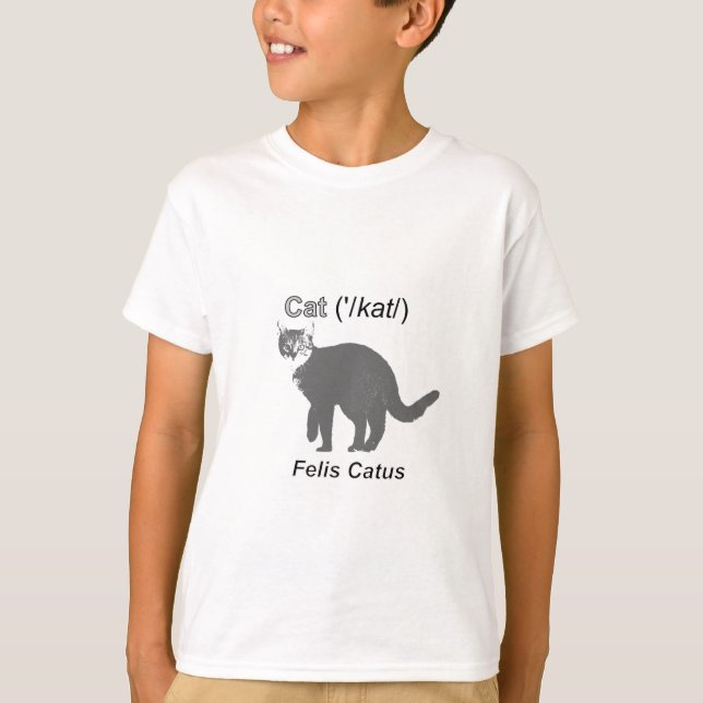 Cat Felis Catus T-Shirt (Front)