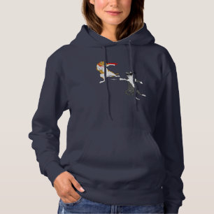 Cat fight  hoodie