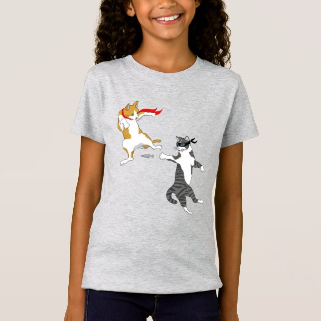 Cat fight T-Shirt (Front)