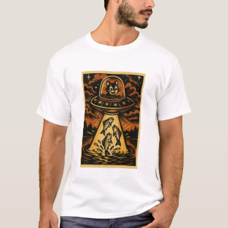 Cat Fishing T-Shirt