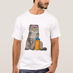 Cat Fitness Drinking mug T-Shirt