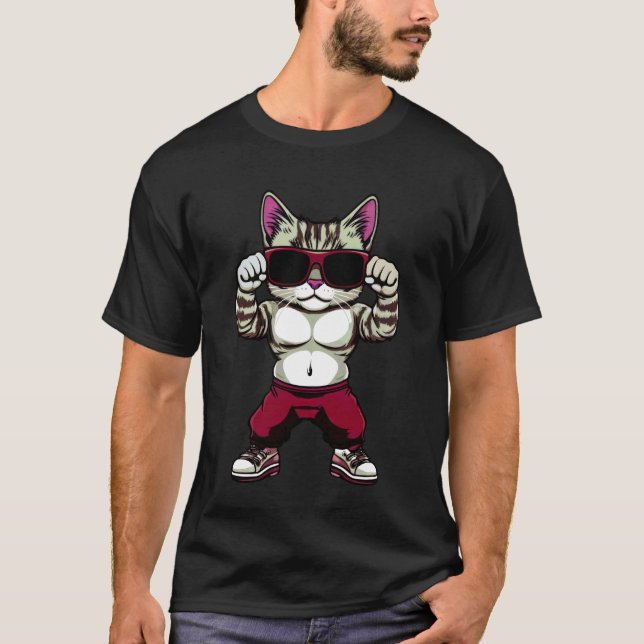 Cat Fitness T-Shirt (Front)