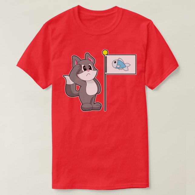 Cat Flag T-Shirt (Design Front)