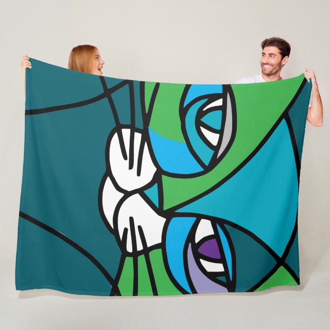 cat fleece blanket (In Situ)