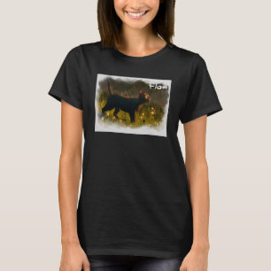 Cat Flow Animation Movie Sticker1  T-Shirt