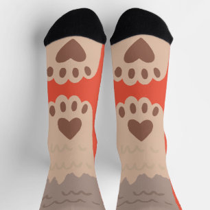 cat foot  socks