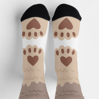 cat foot  socks