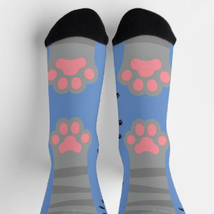 cat foot socks