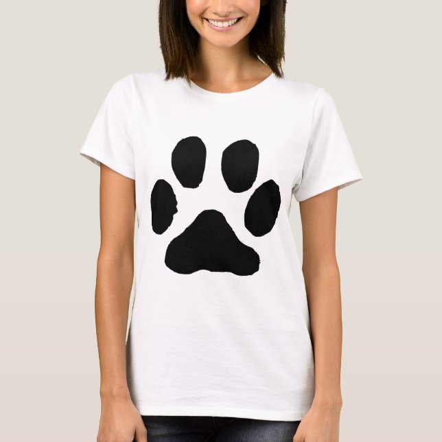 Cat Footprint T-Shirt (Front)