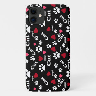 Cat footprints Case-Mate iPhone case
