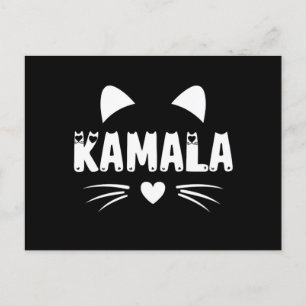 Cat For Harris 2024 Postcard