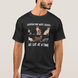 Cat For Men Dad Cat Cat Lady Kitty Cats Animal T-Shirt
