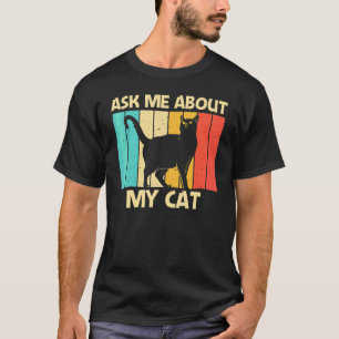 Cat For Men Women Black Cat Cat Person Cats 2 T-Shirt
