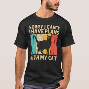 Cat For Men Women Black Cat  Cat Person Cats 2 T-Shirt