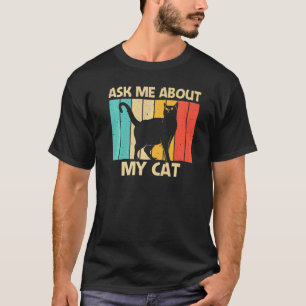 Cat For Men Women Black Cat  Cat Person Cats T-Shirt