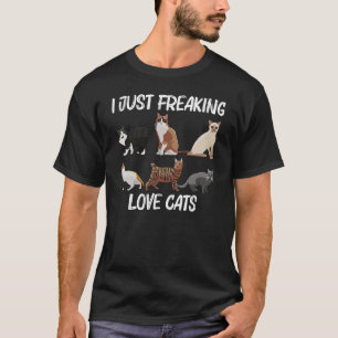 Cat For Men Women Cat  Cat Lady Kitty Cats Animal  T-Shirt