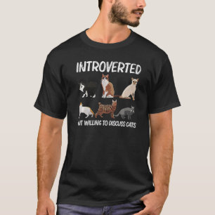 Cat For Men Women Cat  Cat Lady Kitty Cats Animal  T-Shirt