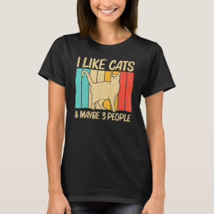 Cat For Men Women Cat Kitten Pet Animal T-Shirt