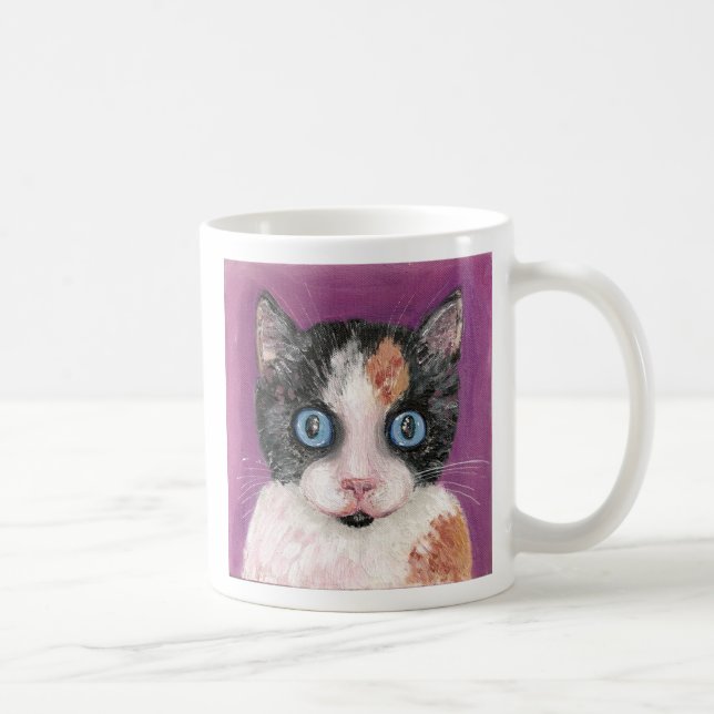 Cat for tea coffee mug (Right)