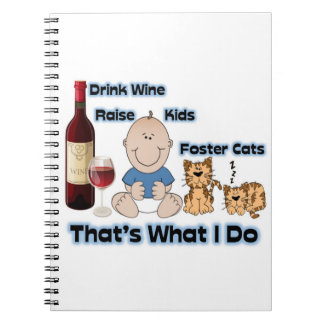 Cat Foster mum note book for cat foster notes