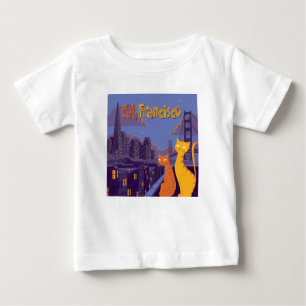 Cat Francisco Baby T-Shirt