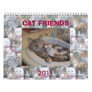 CAT FRIENDS FROM THE INTERNET CALENDAR