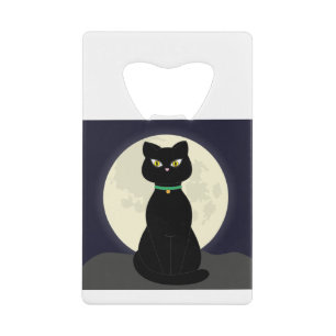Cat Full Moon Night Moon Halloween Pet Magic