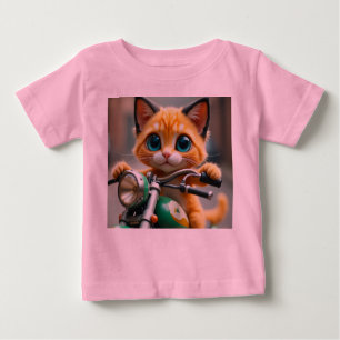Cat funny  baby T-Shirt