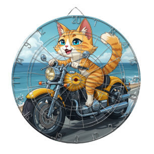 Cat funny dartboard