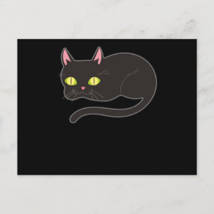 Cat Funny Design Cats Cute Paw Pet Animal Gift Postcard