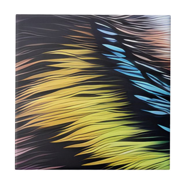 Cat Fur Tiles Ceramic Tile Sets (Front)