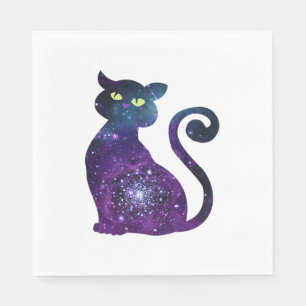 Cat Galaxy Napkin