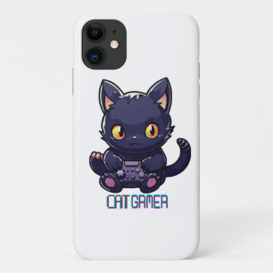 Cat Gamer Case-Mate iPhone Case