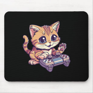 Cat Gaming Mouse Pad