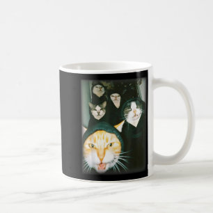 Cat Gang Meme Funny Chaotic Cats Unhinged Feline H Coffee Mug