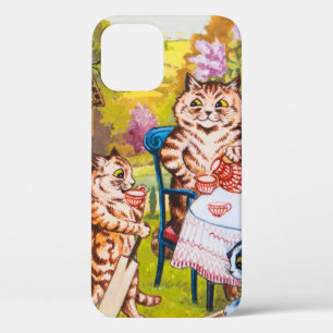 Cat Garden Party iPhone 12 Case