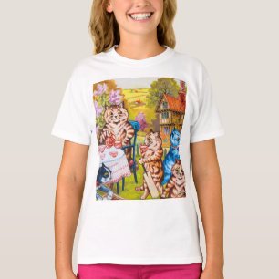 Cat Garden Party T-Shirt