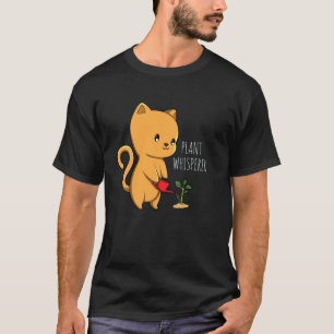 Cat Gardening Plant Whisperer T-Shirt