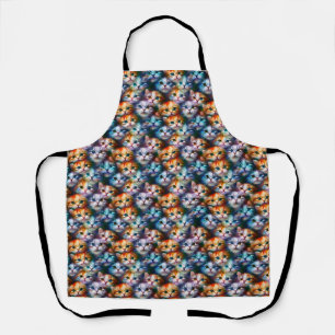 Cat Gift   Cute Cat Faces Apron