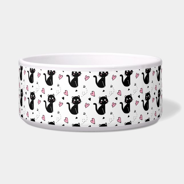 Cat Gift | Cute Cat Pattern Seamless Background (Front)