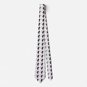 Cat Gift   Cute Cat Pattern Seamless Background Tie